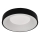 Plafonnier LED DRAX LED/32W/230V 3000-6000K Ø 38 cm noir