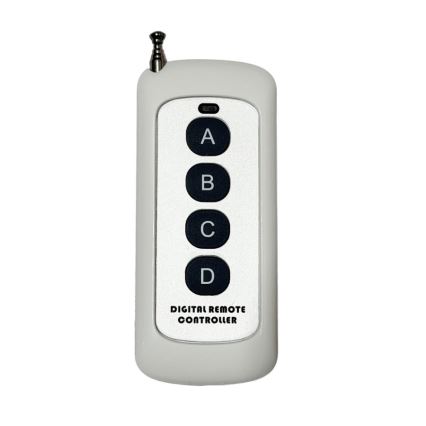 Plafonnier LED en cristal NAURU LED/30W/230V Ø 60 cm finition chrome brillant + télécommande