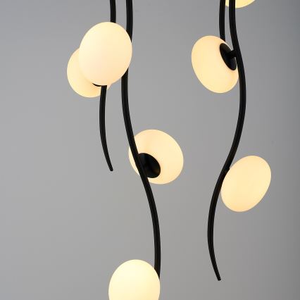 Plafonnier LED en saillie GELA 18xLED/3W/230V 3000K noir