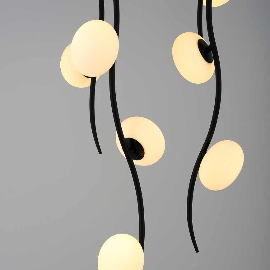 Plafonnier LED en saillie GELA 18xLED/3W/230V 3000K noir