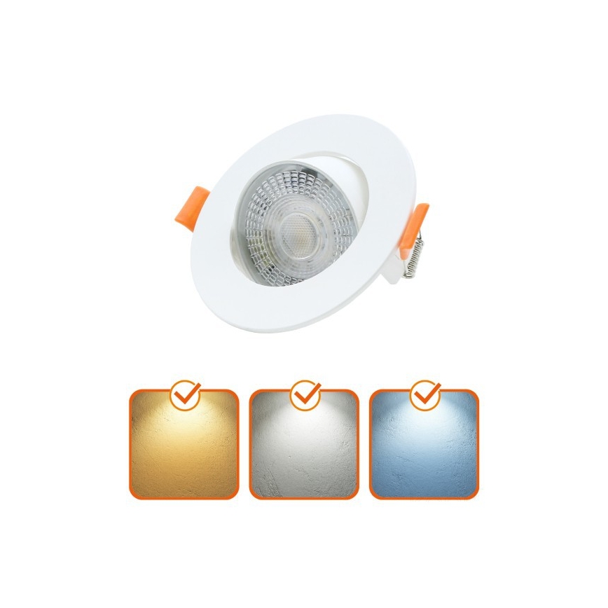 Plafonnier LED encastré BRINO LED/3/5/7W/230V 3000/4000/6500K blanc
