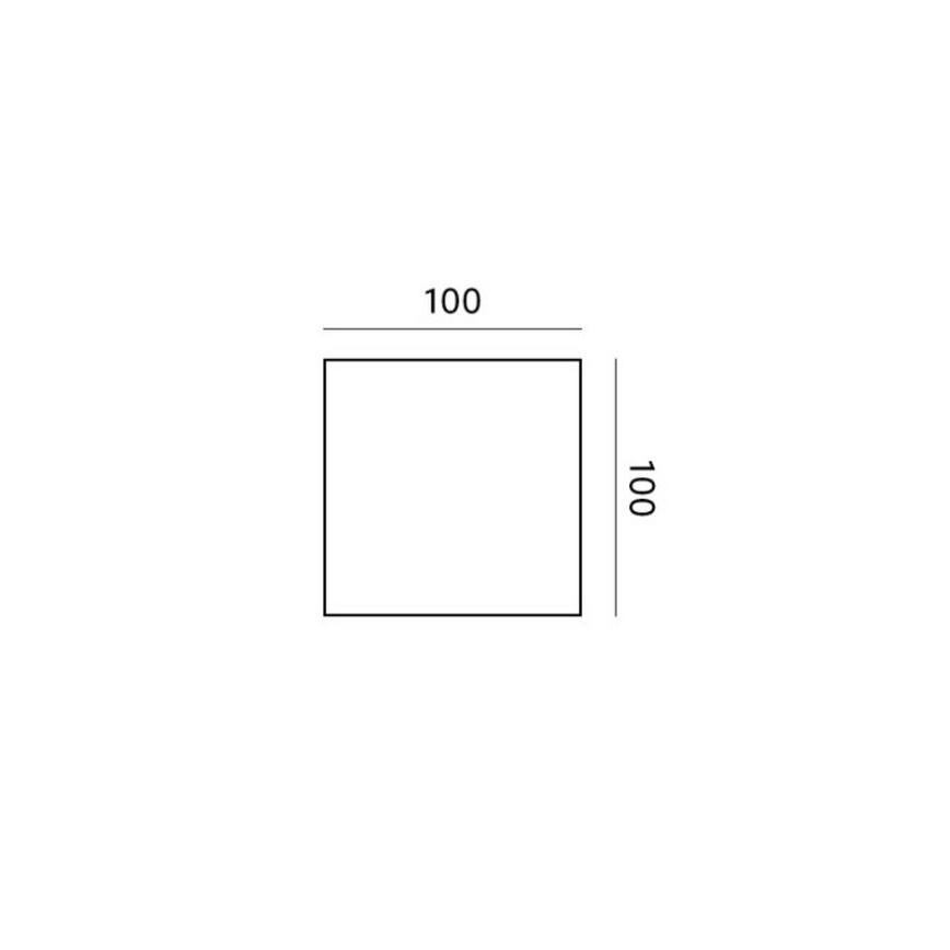 Plafonnier LED extérieur RIKO 2xLED/4W/230V blanc IP44