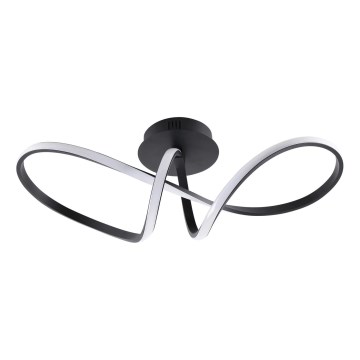 Plafonnier LED FLAVIA LED/33W/230V 24 x 61 cm noir