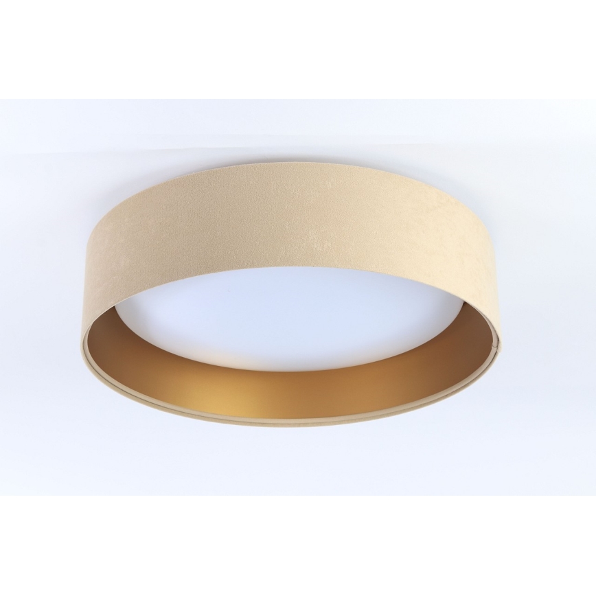 Plafonnier LED GALAXY LED/24W/230V Ø 44 cm beige/doré