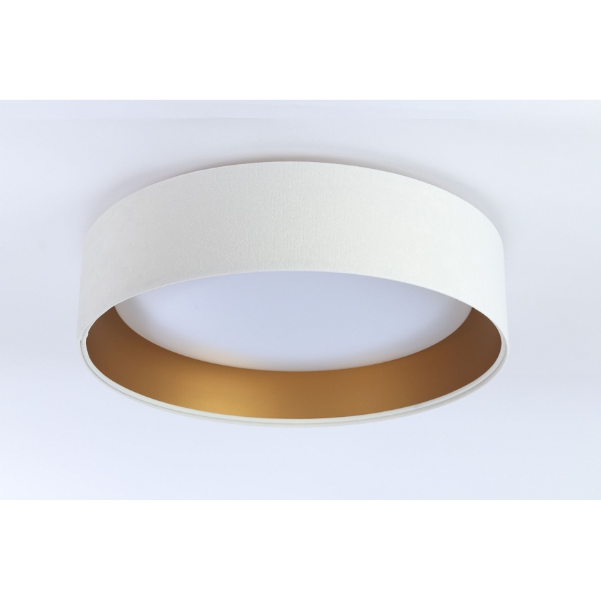 Plafonnier LED GALAXY LED/24W/230V Ø 44 cm blanc/doré
