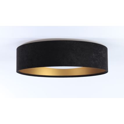 Plafonnier LED GALAXY LED/24W/230V Ø 44 cm noir/doré