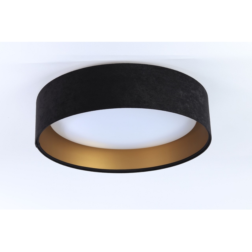 Plafonnier LED GALAXY LED/24W/230V Ø 44 cm noir/doré