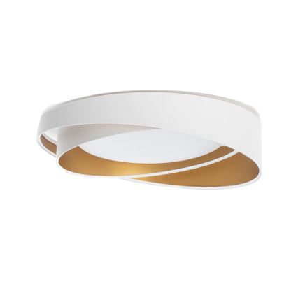Plafonnier LED GALAXY MODERN LED/24W/230V Ø 55 cm blanc/doré