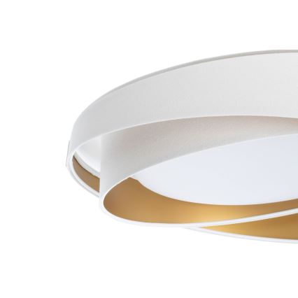 Plafonnier LED GALAXY MODERN LED/24W/230V Ø 55 cm blanc/doré