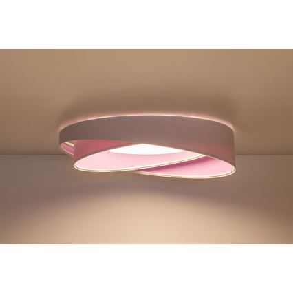Plafonnier LED GALAXY MODERN LED/24W/230V Ø 55 cm blanc/violet