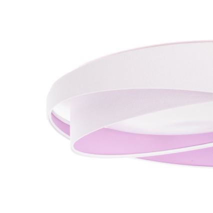 Plafonnier LED GALAXY MODERN LED/24W/230V Ø 55 cm blanc/violet