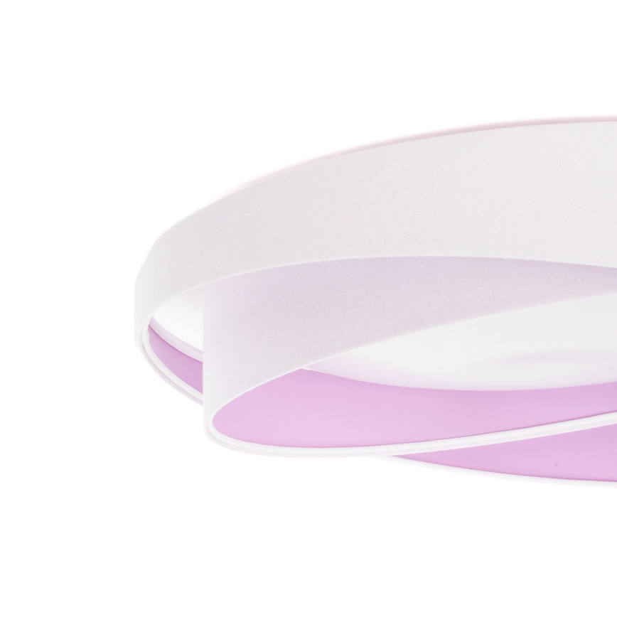 Plafonnier LED GALAXY MODERN LED/24W/230V Ø 55 cm blanc/violet