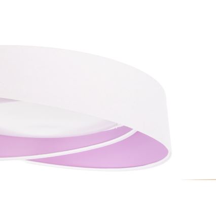Plafonnier LED GALAXY MODERN LED/24W/230V Ø 55 cm blanc/violet