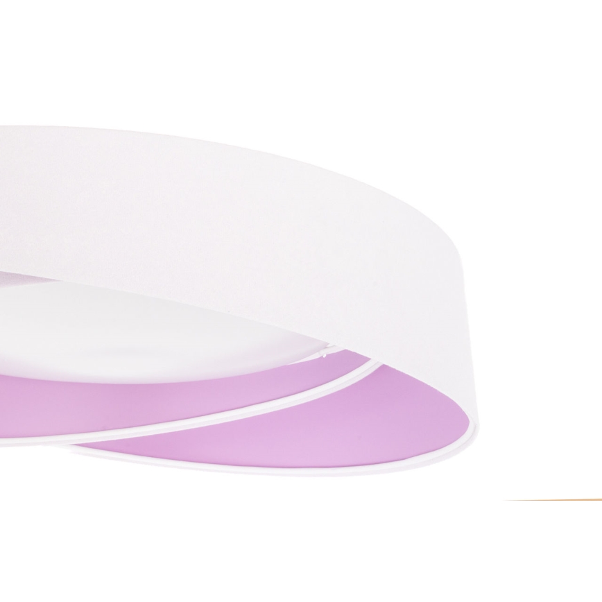 Plafonnier LED GALAXY MODERN LED/24W/230V Ø 55 cm blanc/violet