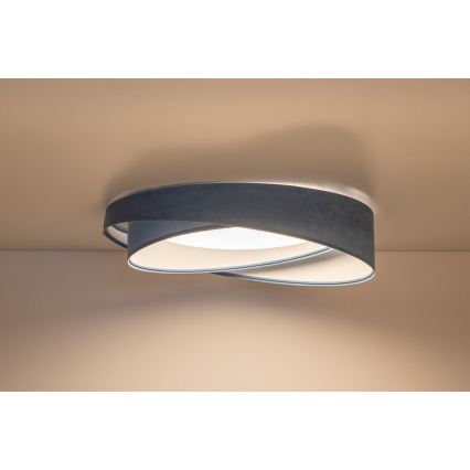 Plafonnier LED GALAXY MODERN LED/24W/230V Ø 55 cm bleu