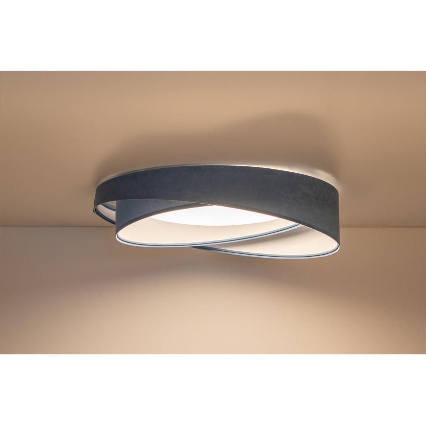 Plafonnier LED GALAXY MODERN LED/24W/230V Ø 55 cm bleu