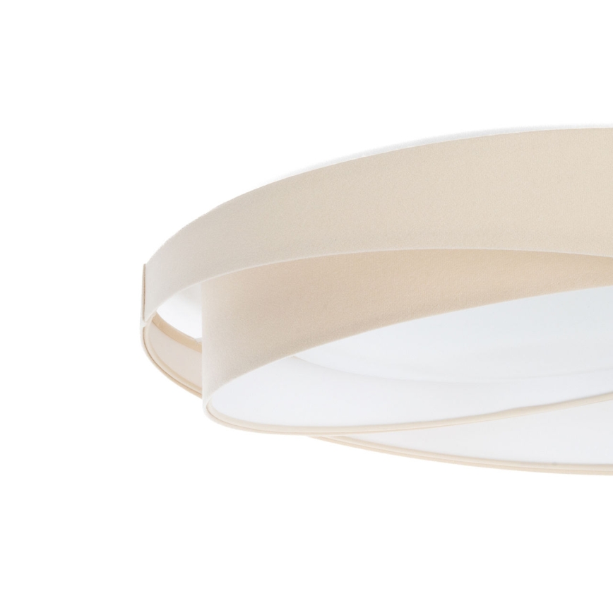 Plafonnier LED GALAXY MODERN LED/24W/230V Ø 55 cm crème/blanc