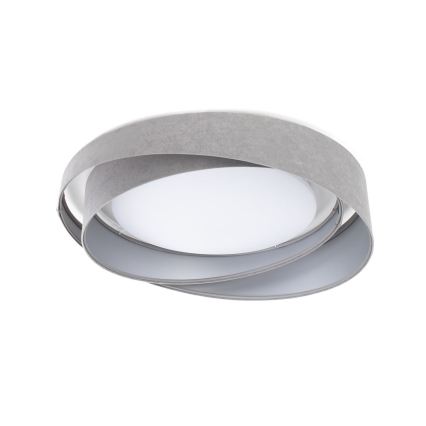 Plafonnier LED GALAXY MODERN LED/24W/230V Ø 55 cm gris/argenté
