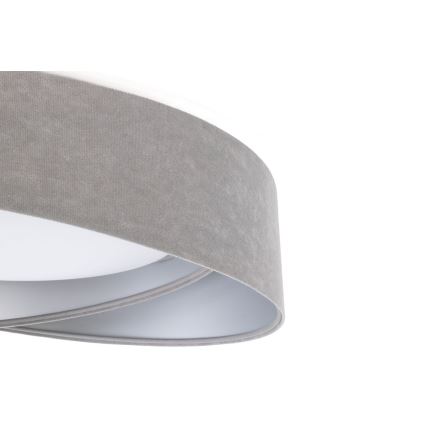 Plafonnier LED GALAXY MODERN LED/24W/230V Ø 55 cm gris/argenté