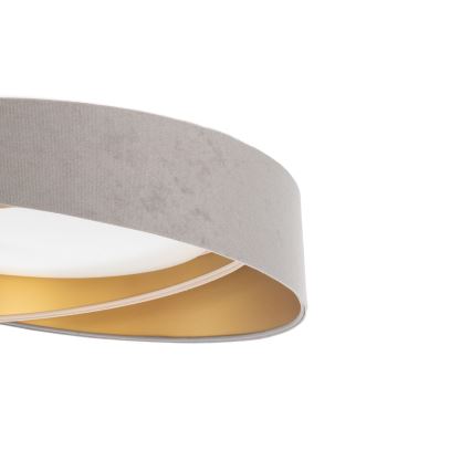 Plafonnier LED GALAXY MODERN LED/24W/230V Ø 55 cm gris/beige/doré