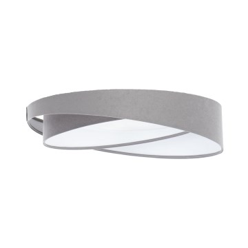Plafonnier LED GALAXY MODERN LED/24W/230V Ø 55 cm gris/blanc