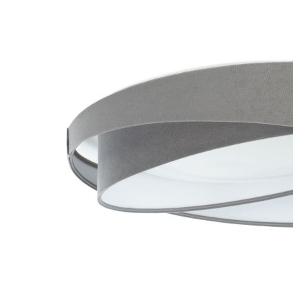 Plafonnier LED GALAXY MODERN LED/24W/230V Ø 55 cm gris/blanc