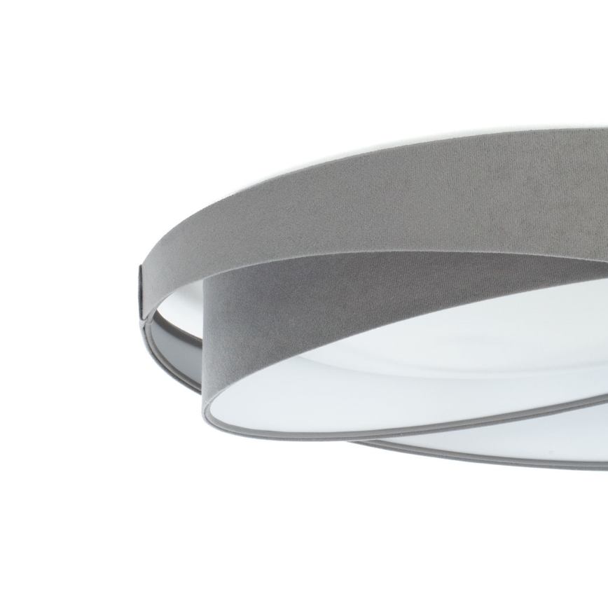 Plafonnier LED GALAXY MODERN LED/24W/230V Ø 55 cm gris/blanc