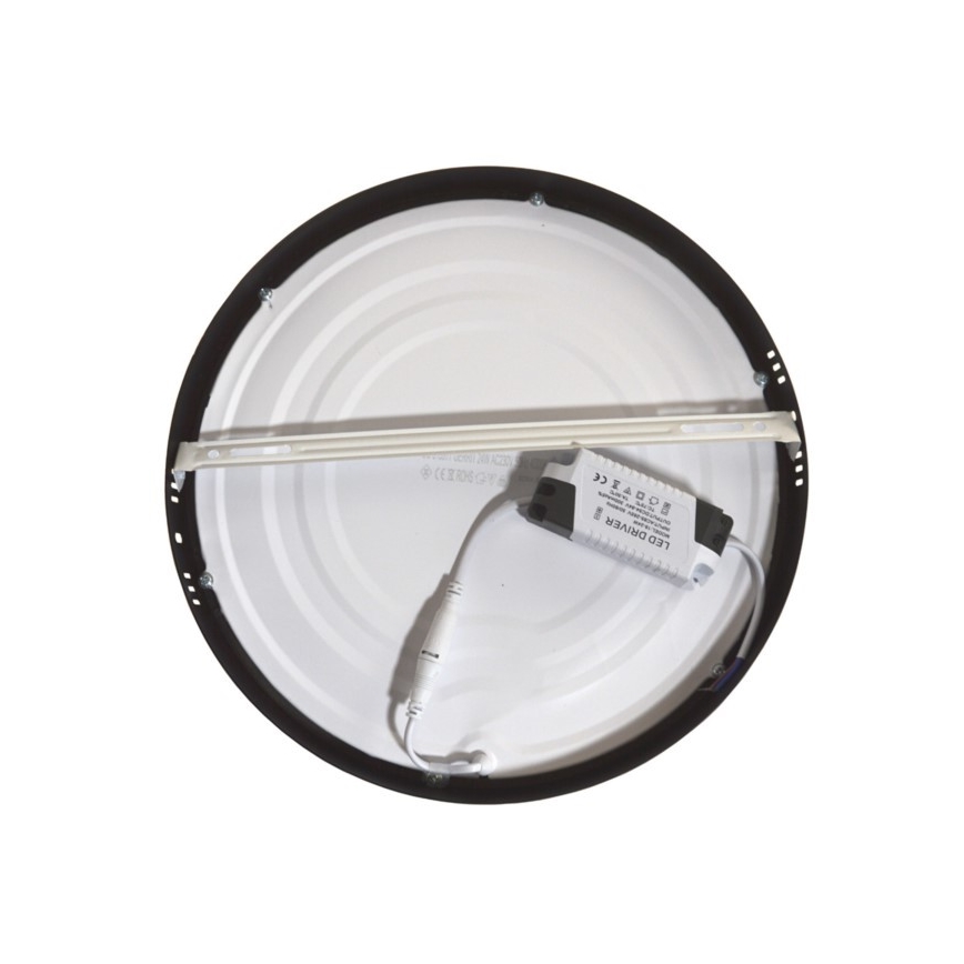 Plafonnier LED GERRIT LED/24W/230V 4000K noir