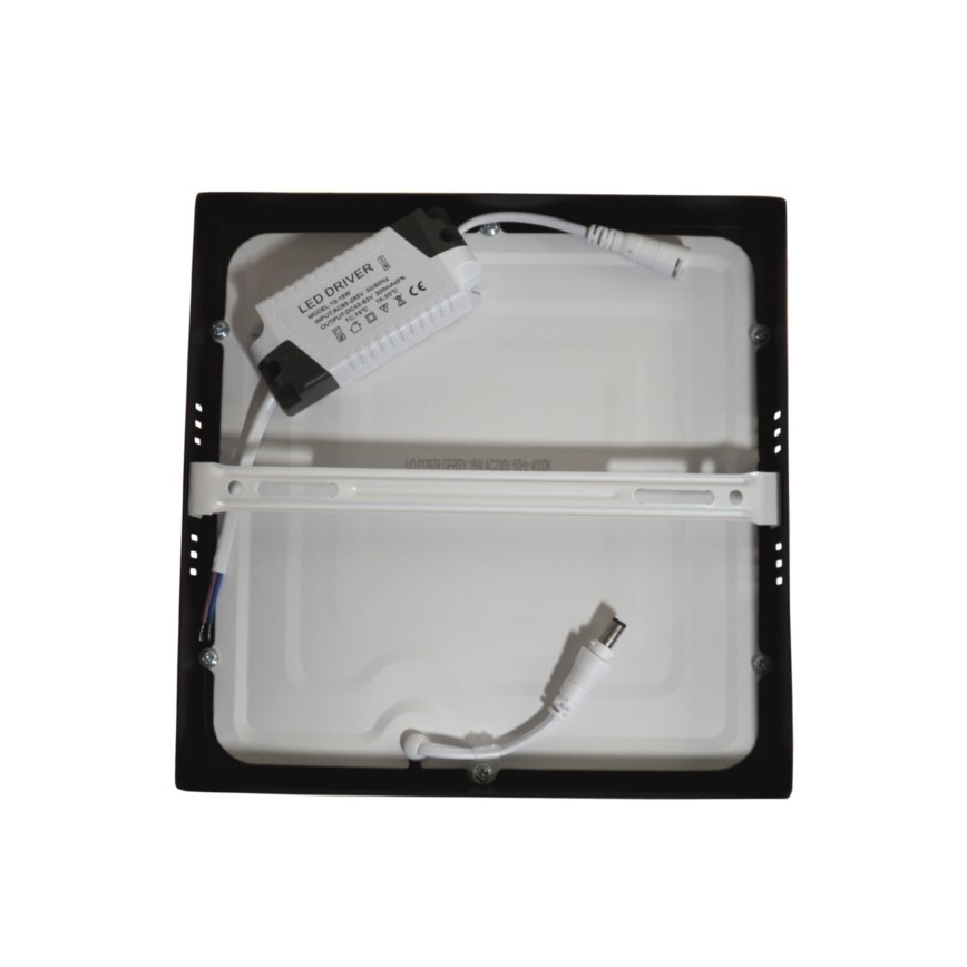 Plafonnier LED GERRY LED/18W/230V 4000K noir