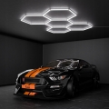 Plafonnier LED HEXAGON LED/240W/85-265V 6500K 298x209 cm CRI 90 IP44 blanc