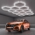 Plafonnier LED HEXAGON LED/570W/85-265V 6500K 522x298 cm IRC 90 IP44 blanc