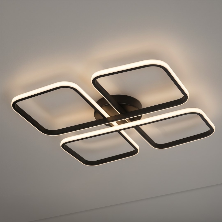 Plafonnier LED HIDALGO LED/40W/230V noir