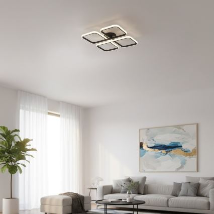Plafonnier LED HIDALGO LED/40W/230V noir