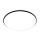 Plafonnier LED HUGO 21/32/42 W 230 V 3000/4000/6500 K Ø 45 cm IP54 noir