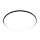 Plafonnier LED HUGO LED/16/24/32W/230V 3000/4000/6500K Ø 37 cm IP54 noir