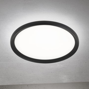Plafonnier LED KANT, 30 W, 230 V, 2700/3000/4000 K, Ø 40 cm, noir
