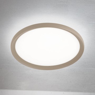 Plafonnier LED KANT LED/30W/230V 2700/3000/4000K Ø 40 cm beige