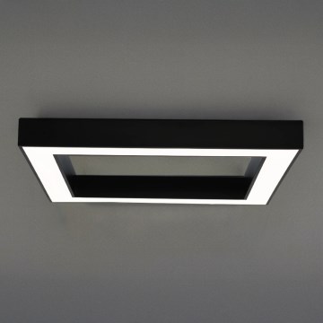 Plafonnier LED LED/100W/230V 3000/4000/6500K 80x80 cm noir