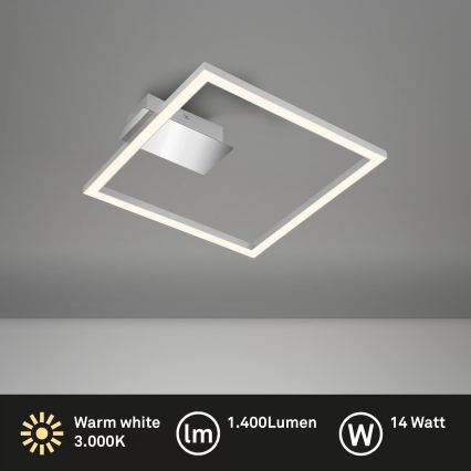 Plafonnier LED LED/14W/230V chrome mat