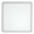 Plafonnier LED LED/24W/230V 3000/4000/6500K 30x30 cm blanc