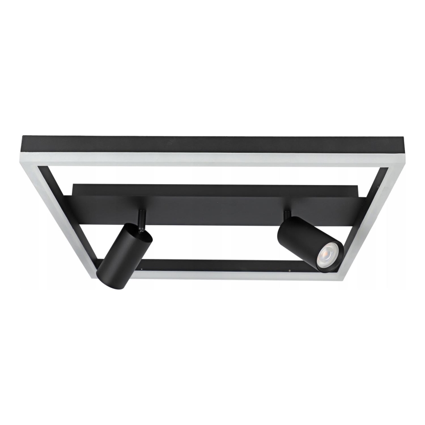 Plafonnier LED LED/38W/230V + 2xGU10/30W noir