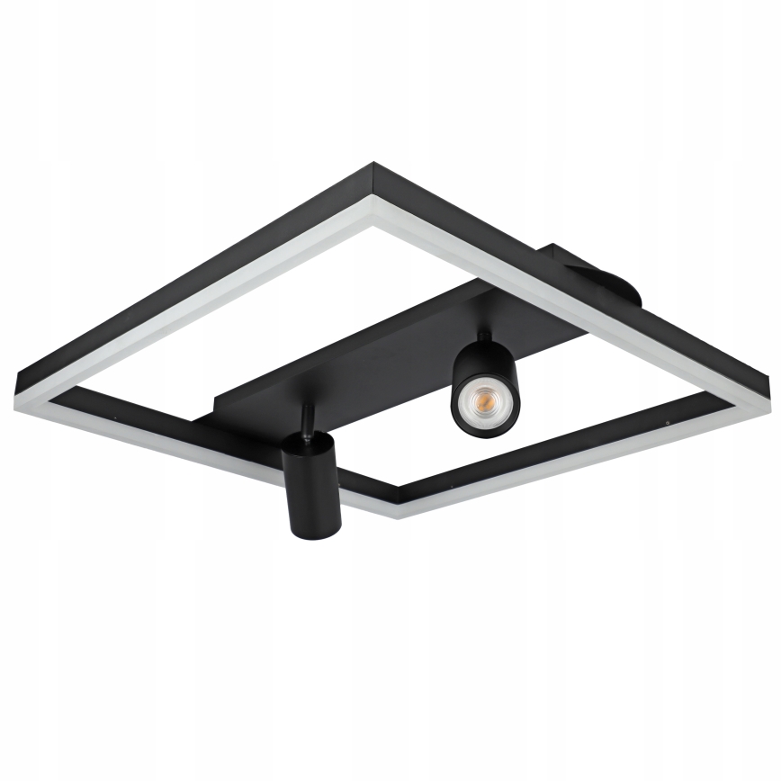 Plafonnier LED LED/38W/230V + 2xGU10/30W noir