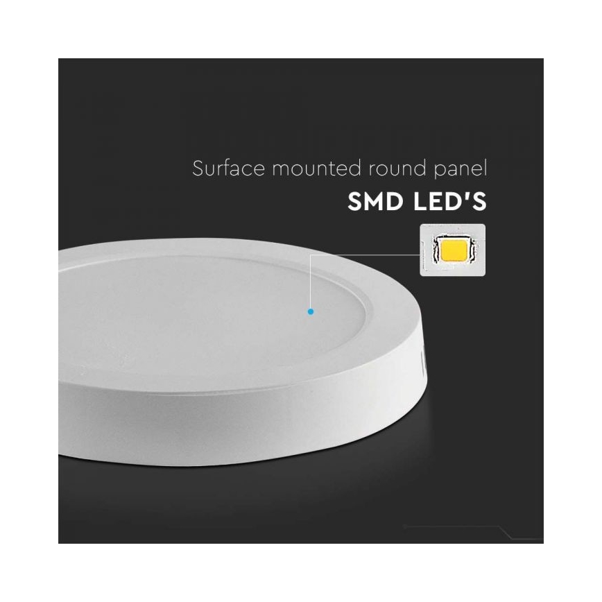 Plafonnier LED LED/6W/230V 6500K blanc