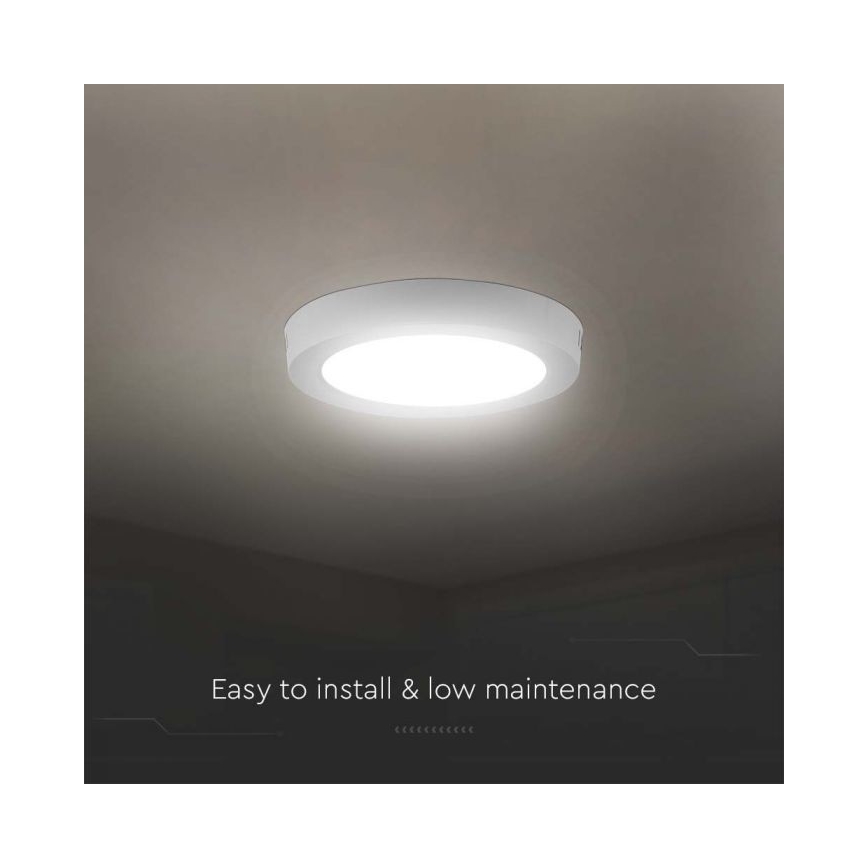 Plafonnier LED LED/6W/230V 6500K blanc