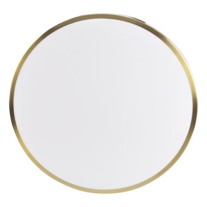 Plafonnier LED LIBRA / 24W / 230V / 4000K / Ø 39 cm / doré