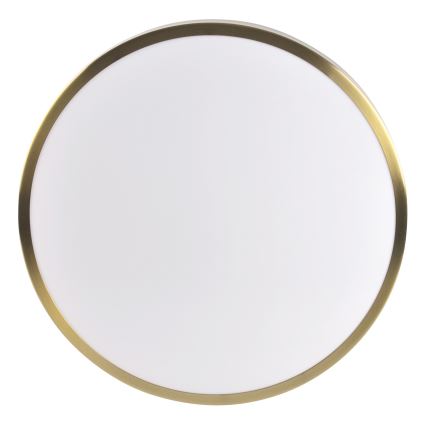 Plafonnier LED LIBRA LED/15W/230V 4000K Ø 29 cm doré