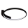 Plafonnier LED LUNA LED/18W/230V Ø 42,5 cm noir