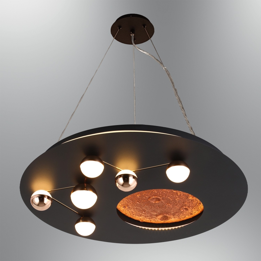 Plafonnier LED MARS LED/48W/230V 3000K noir