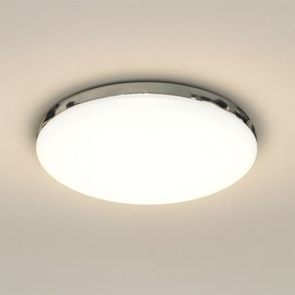 Plafonnier LED MAYA LED/36W/230V Ø 50 cm chrome brillant