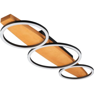 Plafonnier LED MELISA 28W/230V, 26,5 × 70 cm, finition pin